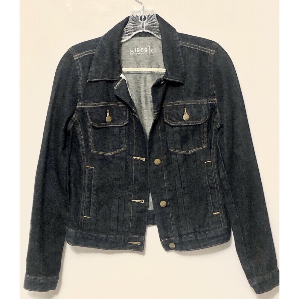 Dark Deniem Jean Jacket GAP 1969 Small Women’s Ladies